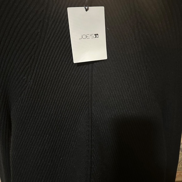 Joe’s Jeans Ribbed Turtleneck Sweater Black NWT Size S $168 - Picture 3 of 8